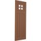 Ekena Millwork True Fit PVC San Antonio Mission Style Fixed Mount Shutters, Burnt Toffee, 18W x 75H, PR TFP001ST18X075BT - alternate 15